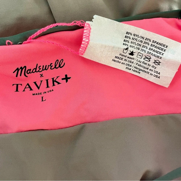 Madewell x Tavik® Scarlett One-Piece Swimsuit in
Colorblock size large - Picture 5 of 10